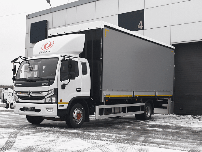 Бортовой тентованный фургон с шторой C120L